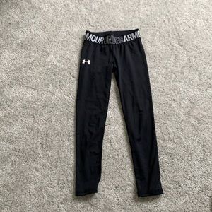black underarmour leggings in 12 - 14 kids